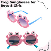 Kids Sunglasses Stylish and Compact Kids Eyewear for Summer (Pink)